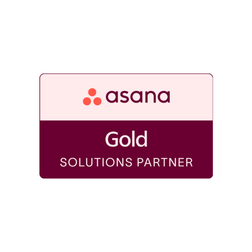 Asana Gold solutions partner logo (home page)